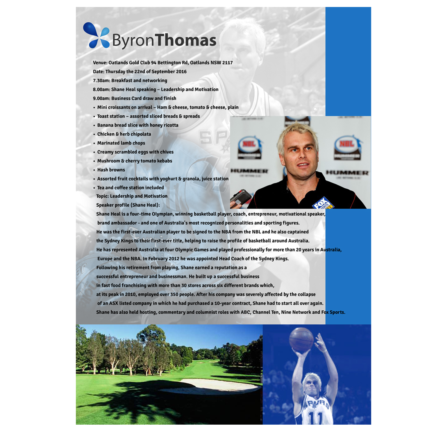 Design de Flyer par maidang pour Byron Thomas Recruitment | Design #12050022
