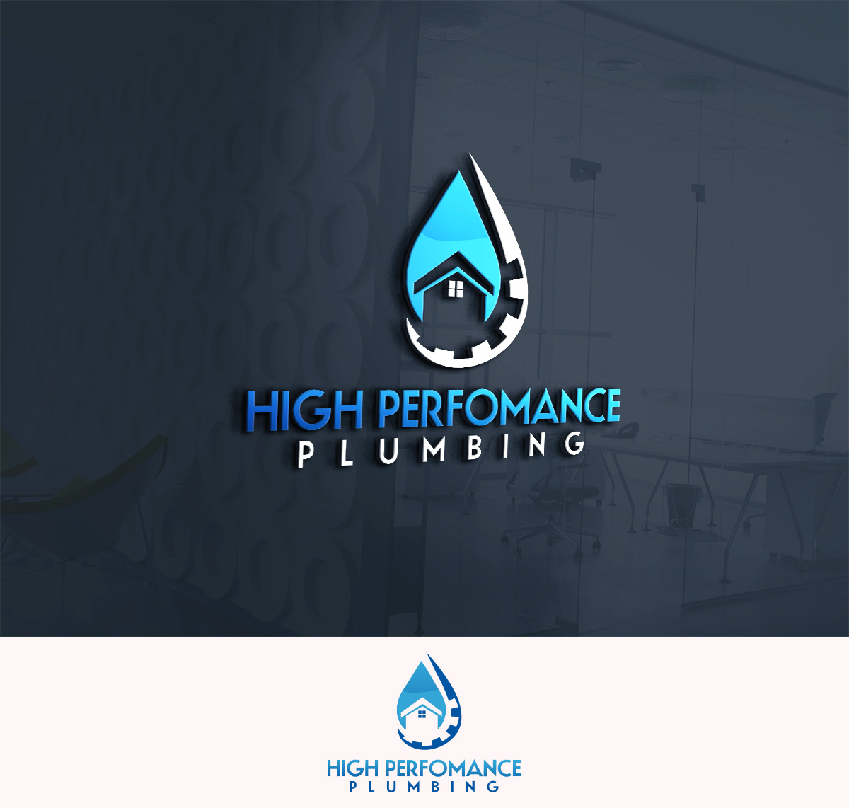 Logo-Design von Turn Digital für High Performance Plumbing LLC | Design #12087985
