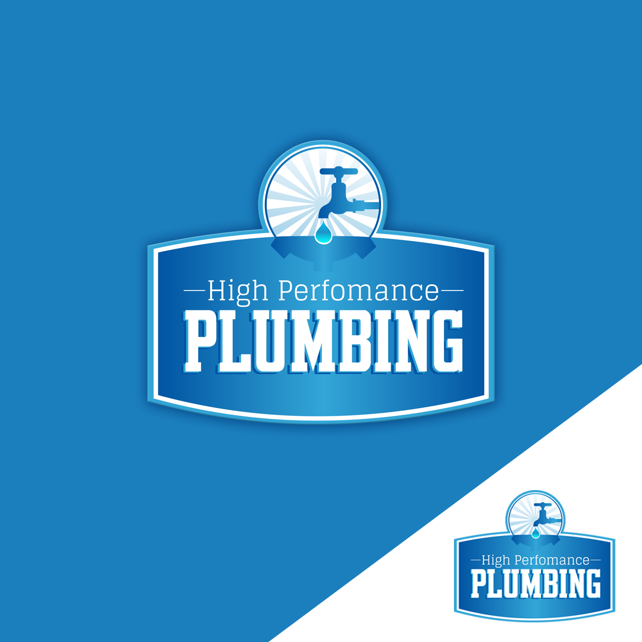 Logo Design by jeffblaire0107 for High Performance Plumbing LLC | Design #12095995