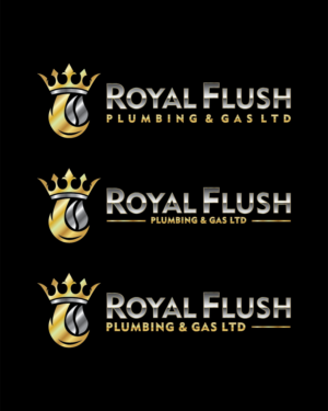 Design de Logo par moisesf pour RoyalFlush Plumbing & Gas Ltd | Design : #12066206