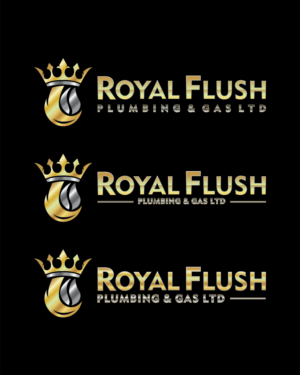 Design de Logo par moisesf pour RoyalFlush Plumbing & Gas Ltd | Design : #12066326