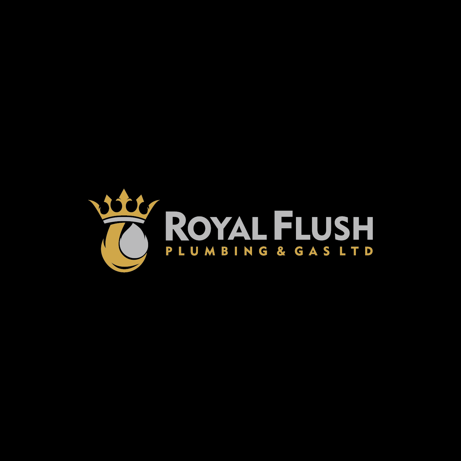 Logo Design by moisesf for RoyalFlush Plumbing & Gas Ltd | Design #12145703