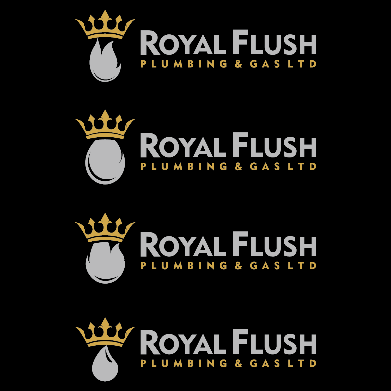 Design de Logo par moisesf pour RoyalFlush Plumbing & Gas Ltd | Design #12145922