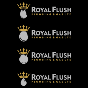 Logo Design by moisesf for RoyalFlush Plumbing & Gas Ltd | Design: #12145922