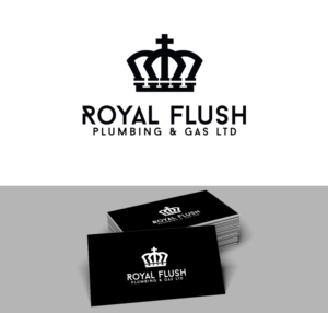 Logo Design by trufya for RoyalFlush Plumbing & Gas Ltd | Design: #12146520