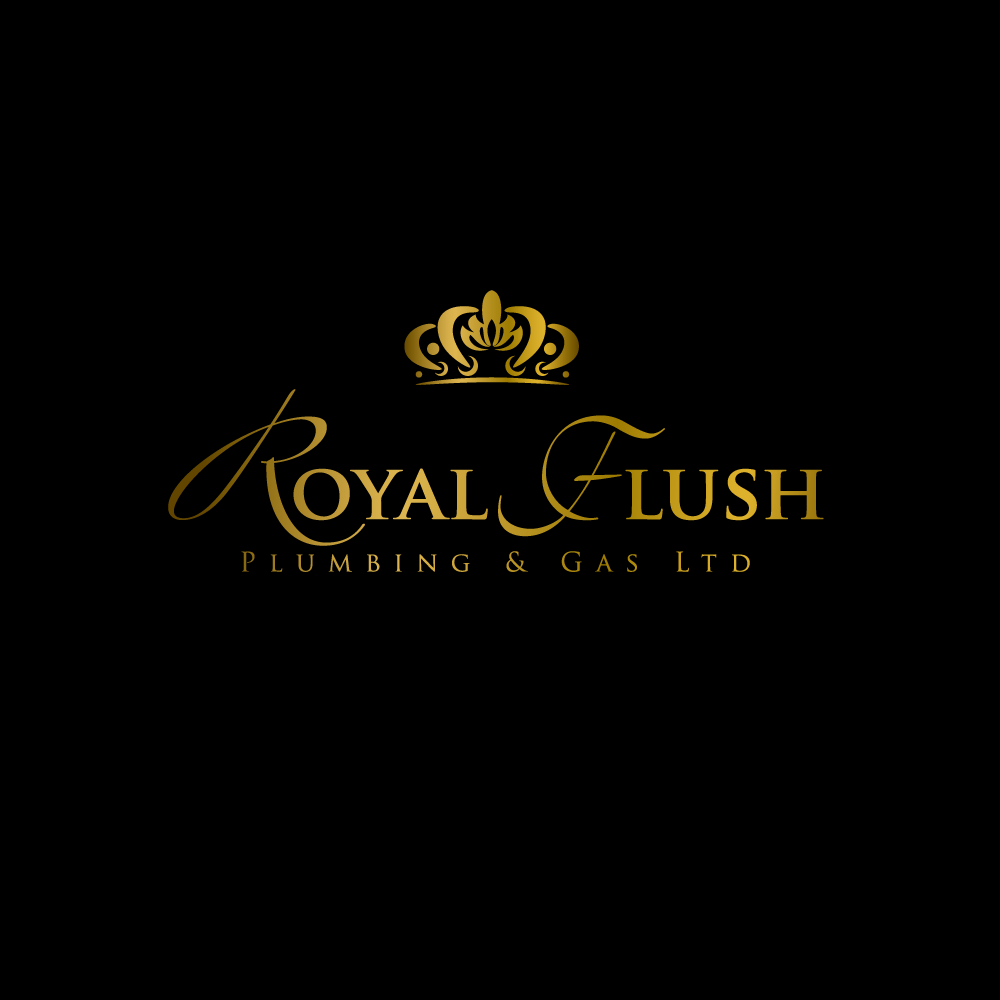 Logo Design by milan1981 for RoyalFlush Plumbing & Gas Ltd | Design #12064286