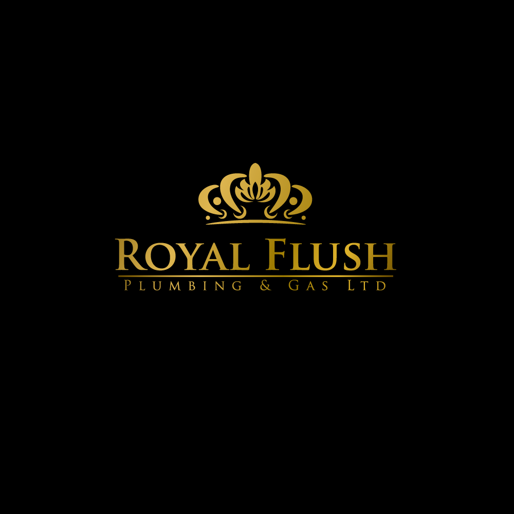 Logo Design by milan1981 for RoyalFlush Plumbing & Gas Ltd | Design #12064294