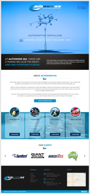 Wix Design by -Marc- for AutoWorx | Design: #12139335