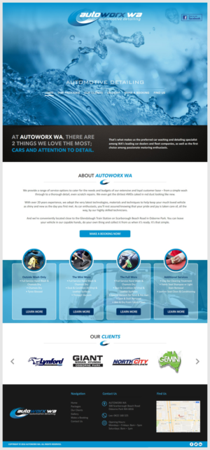 Design Wix par -Marc- pour AutoWorx | Design : #12139584