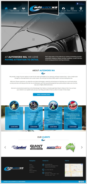 Wix Design by -Marc- for AutoWorx | Design: #12167170