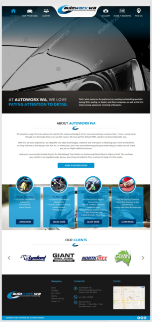 Wix Design by -Marc- for AutoWorx | Design: #12175536