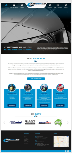 Wix Design by -Marc- for AutoWorx | Design: #12192777