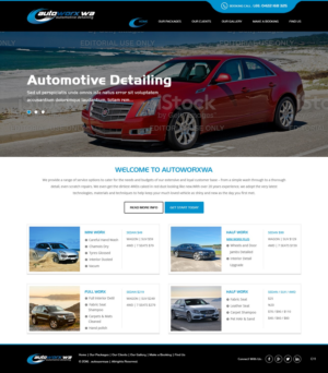 Design Wix par pb pour AutoWorx | Design : #12074899