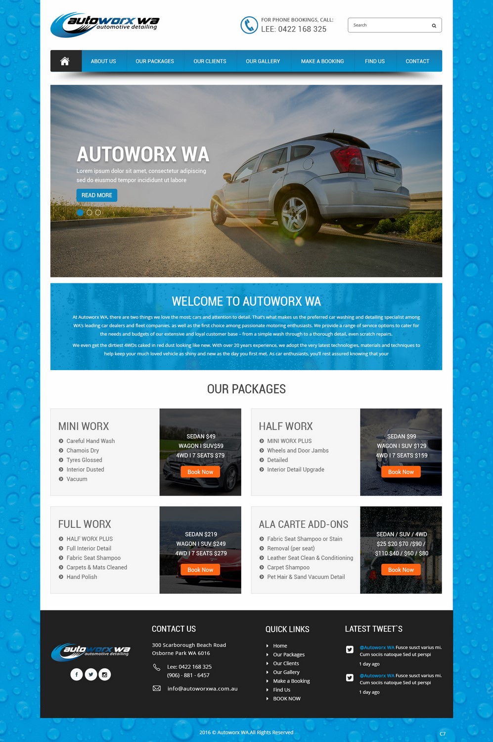 Wix Design by pb for AutoWorx | Design #12074901