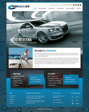 Wix Design by pb for AutoWorx | Design: #12074906