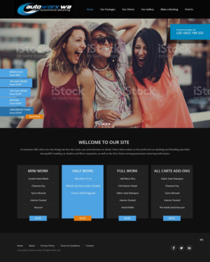 Design Wix par pb pour AutoWorx | Design : #12107374