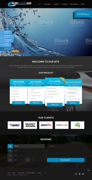 Wix Design by pb for AutoWorx | Design: #12107376