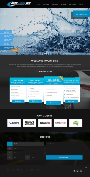 Wix Design by pb for AutoWorx | Design: #12107377