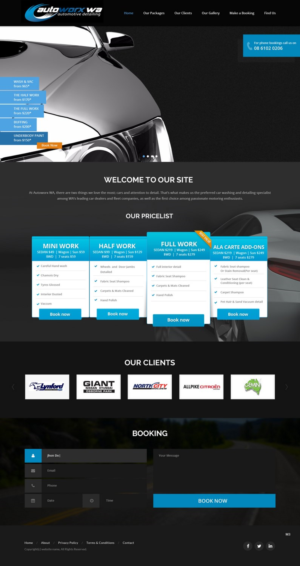 Diseño Wix por pb para AutoWorx | Diseño: #12131550