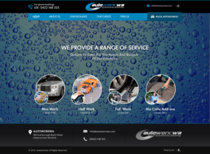 Diseño Wix por Sbss para AutoWorx | Diseño: #12062292