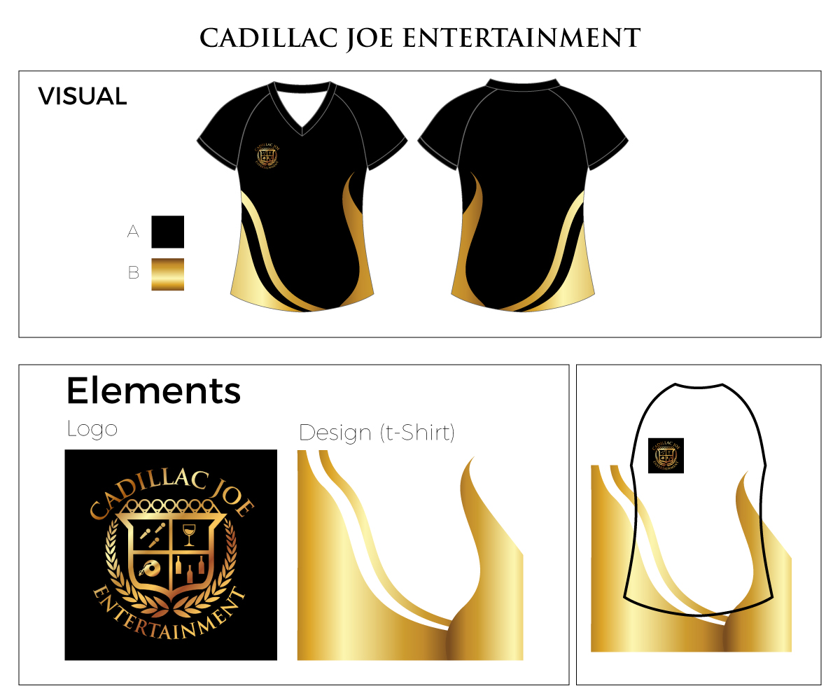 T-shirt Design by M.Pirs for Cadillac Joe Entertainment | Design #12096383