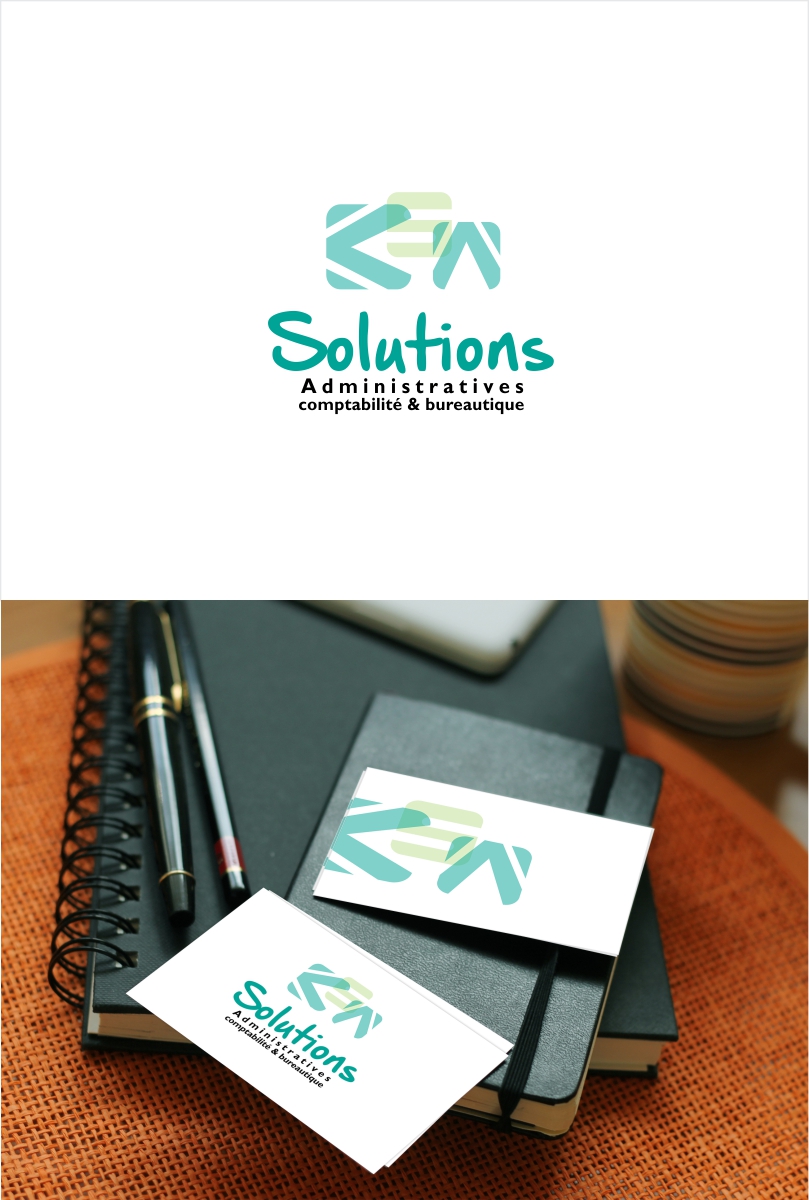 Logo Design by Studesign for KSA Solutions administratives | Design #12097954