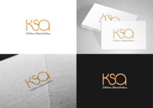 Logo Design by The Marble Peach for KSA Solutions administratives | Design: #12108600