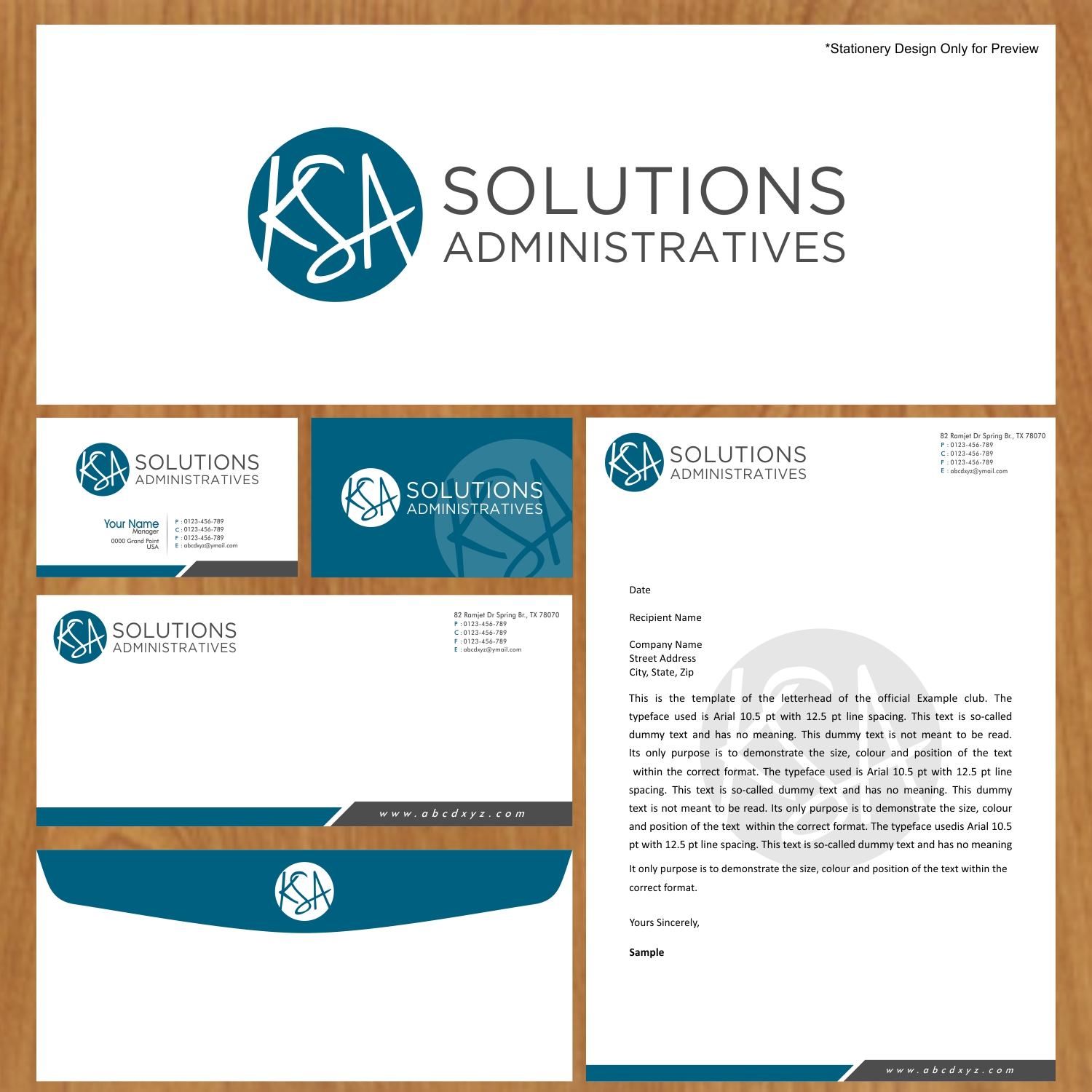 Logo Design by White sky for KSA Solutions administratives | Design: #12187281