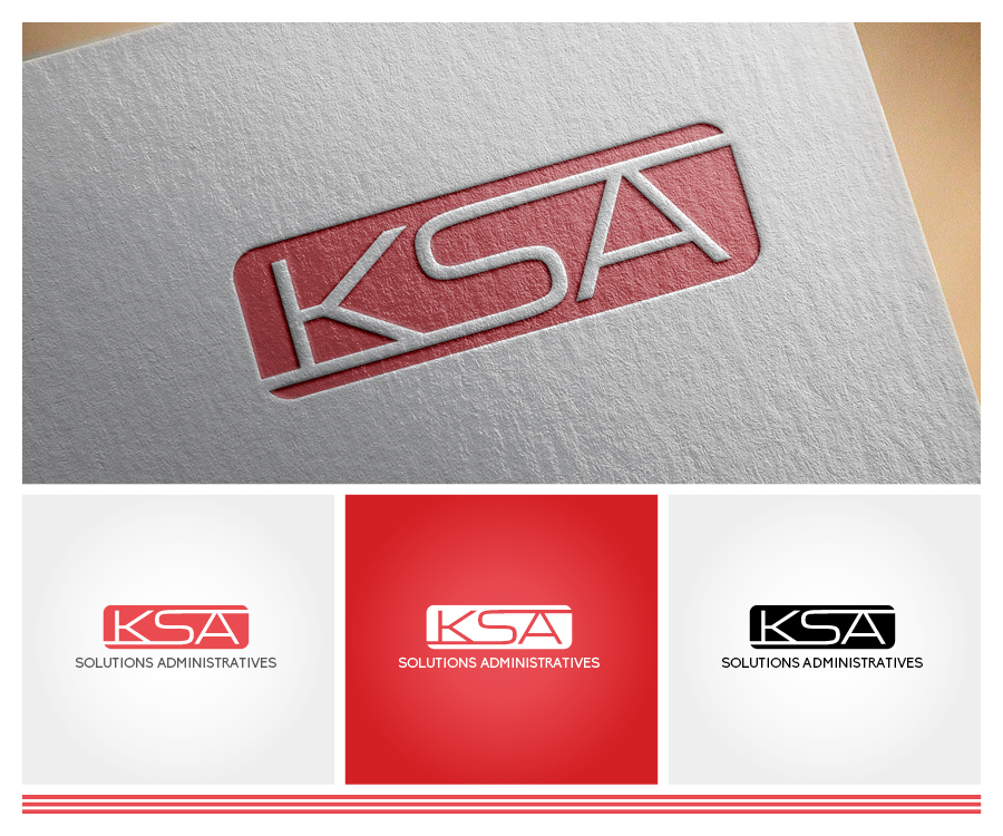 Logo Design by Phoenix Dragon for KSA Solutions administratives | Design #12097574