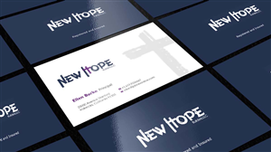 New Hope Builders Business Card | Business Card Design by AZ