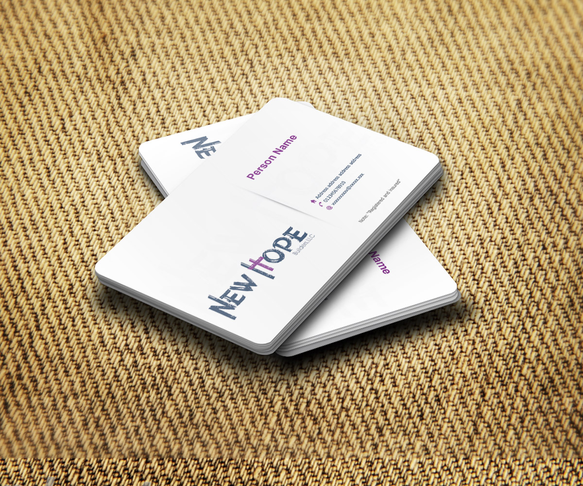 Business Card Design by Turkii for New Hope Builders | Design #2378710