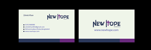 Business Card Design by zoheb for New Hope Builders | Design #2398519