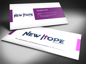Visitenkarten-Design von iemo für New Hope Builders | Design: #2389231