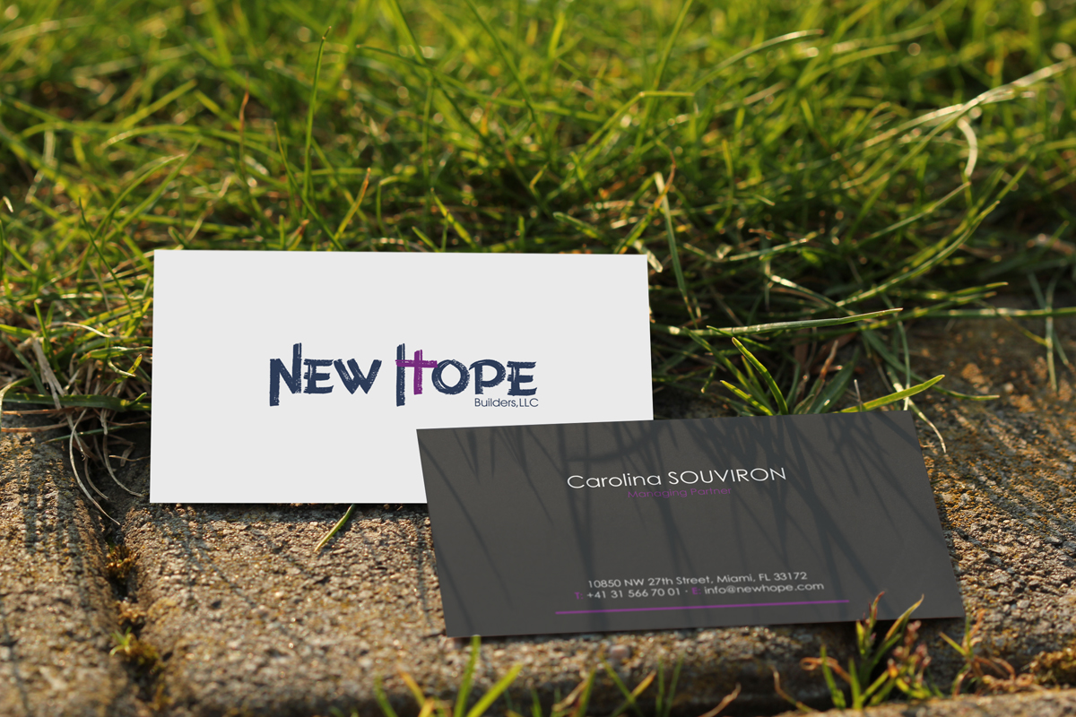 Business Card Design by logodentity for New Hope Builders | Design #2377204