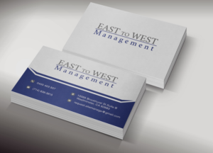 Design de Carte de Visite par Pixi Dust pour East to West Management, Inc. | Design : #12061515