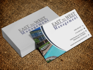 Design de Carte de Visite par Pixi Dust pour East to West Management, Inc. | Design : #12061519