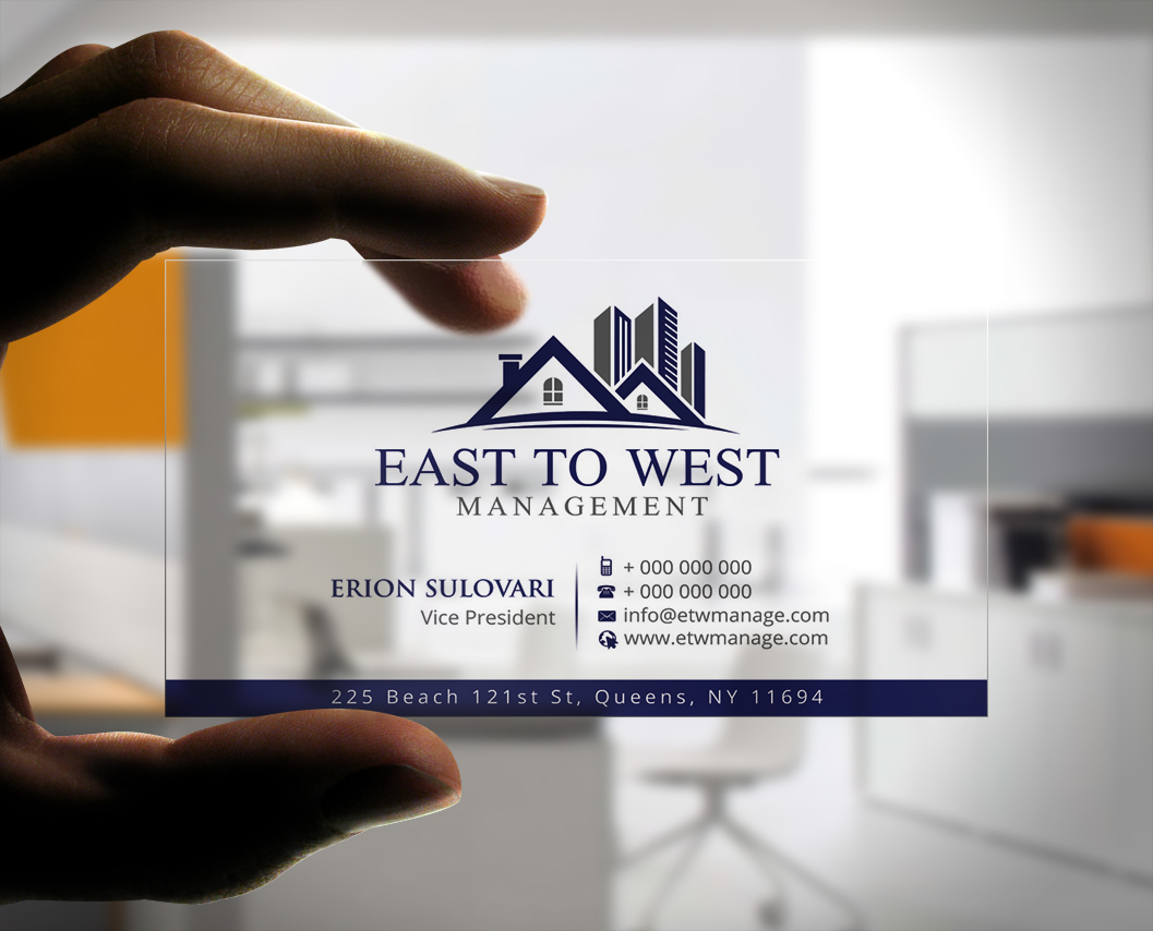 Design de Carte de Visite par Stylez Designz pour East to West Management, Inc. | Design #12148836