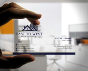Design de Carte de Visite par Stylez Designz pour East to West Management, Inc. | Design : #12148837