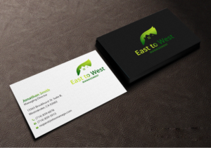 Design de Carte de Visite par Creations Box 2015 pour East to West Management, Inc. | Design : #12090448