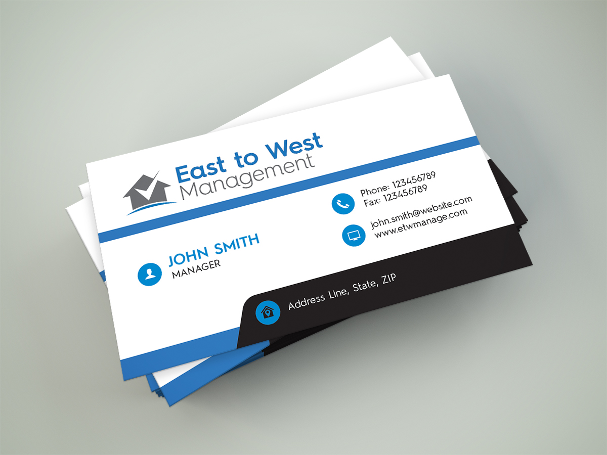 Diseño de Tarjeta de Presentación por isabel.paoli para East to West Management, Inc. | Diseño #12065702