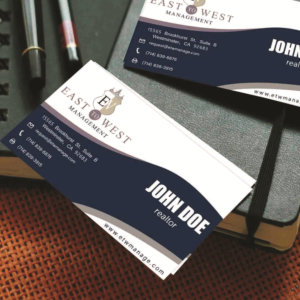 Design de Carte de Visite par gitaugriffith pour East to West Management, Inc. | Design : #12107112