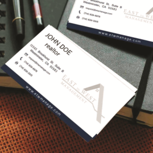 Design de Carte de Visite par gitaugriffith pour East to West Management, Inc. | Design : #12107121