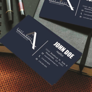 Business Card Design by gitaugriffith for East to West Management, Inc. | Design #12107123
