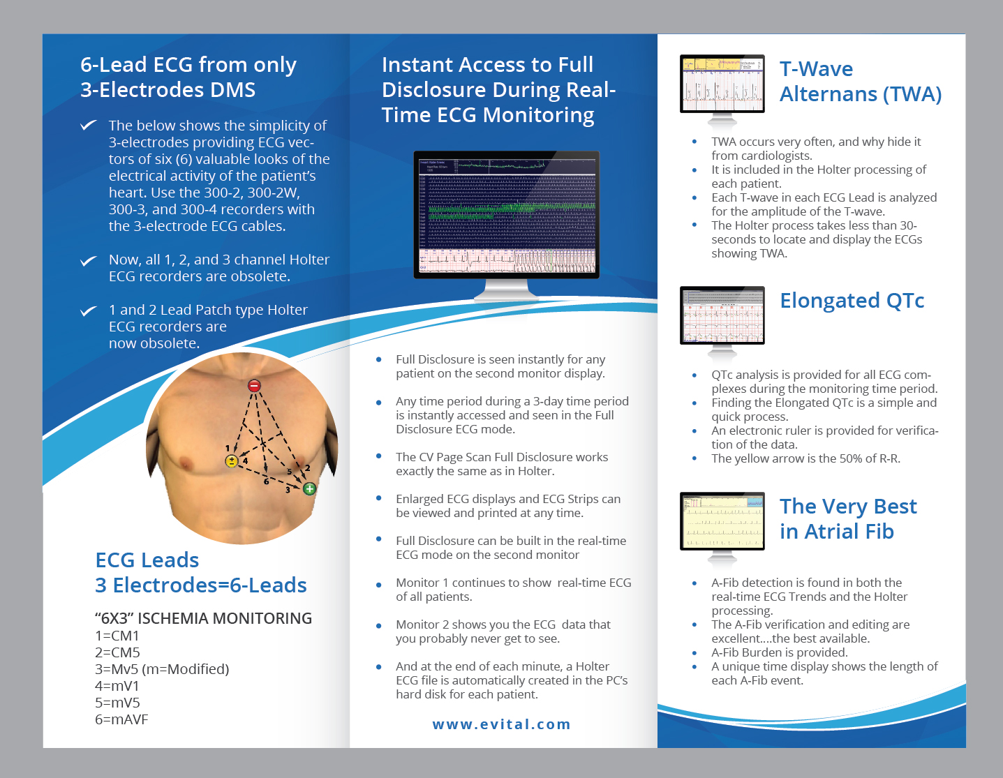 Brochure Design by Achiver for eVital Cardiac Technolgies, LLC | Design #12127619