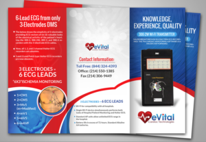 Brochure Design by debdesign for eVital Cardiac Technolgies, LLC | Design: #12102002