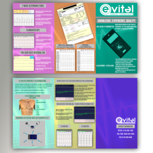 Brochure Design by ernestsegovia for eVital Cardiac Technolgies, LLC | Design: #12143273