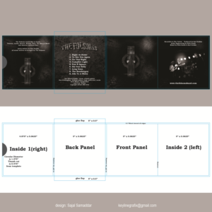 CD Cover Design by Sajal Samaddar for this project | Design: #12055014