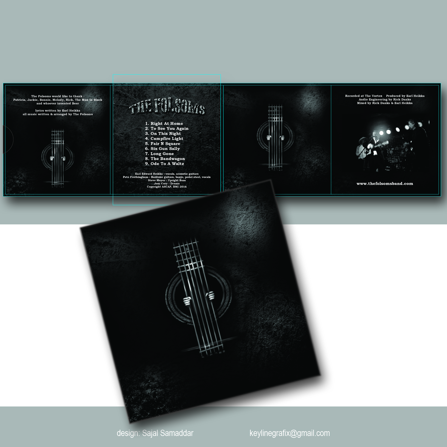 CD Cover Design by Sajal Samaddar for this project | Design #12064912