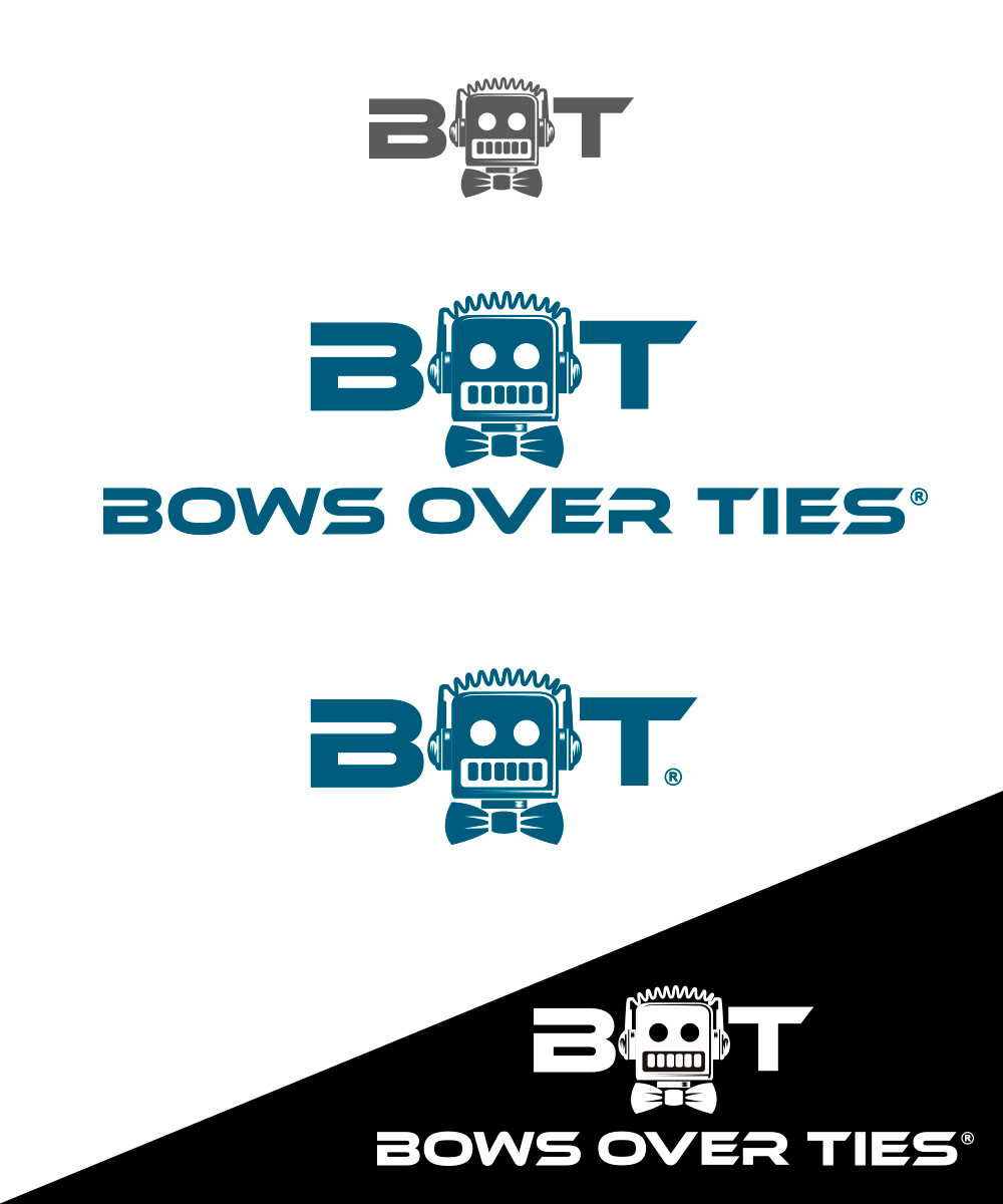 Logo Design by StudioD™ for Bows Over Ties | Design #12049530