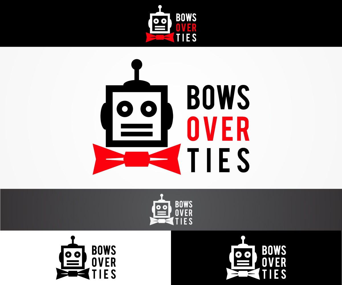 Logo-Design von sangeloenriquez für Bows Over Ties | Design #12052199